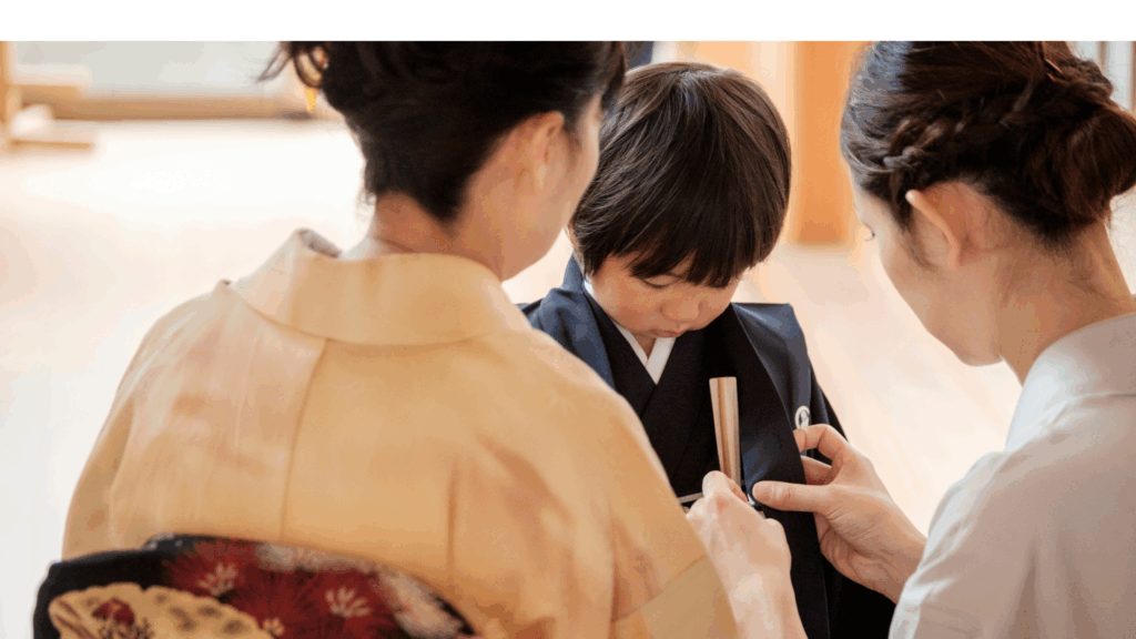 七五三着付け